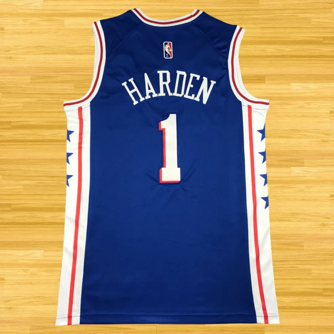 76ers - James Harden - 24/25 Jersey - Blue
