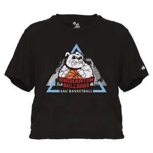 AAU Basketball : Ladies Cropped Tee