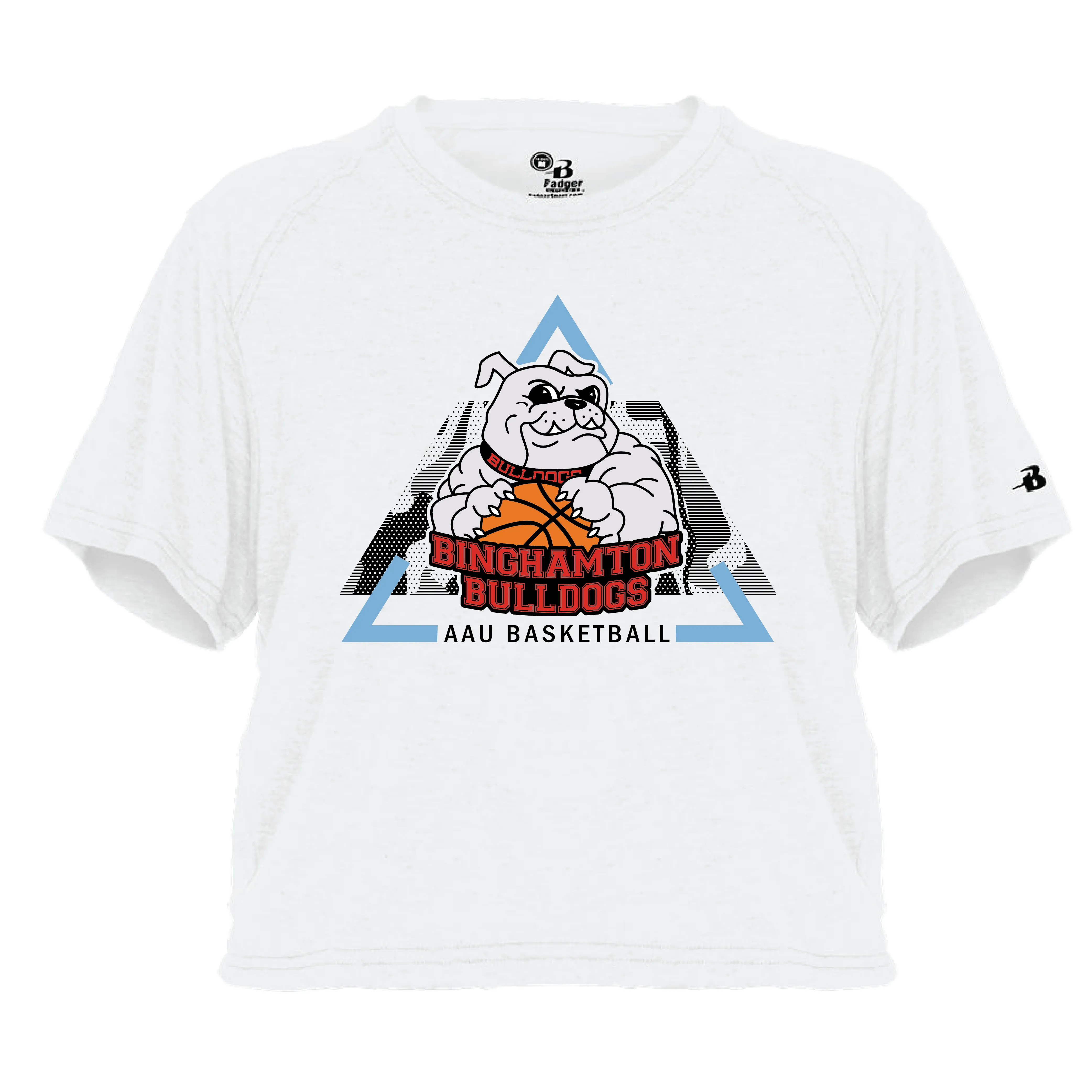 AAU Basketball : Ladies Cropped Tee