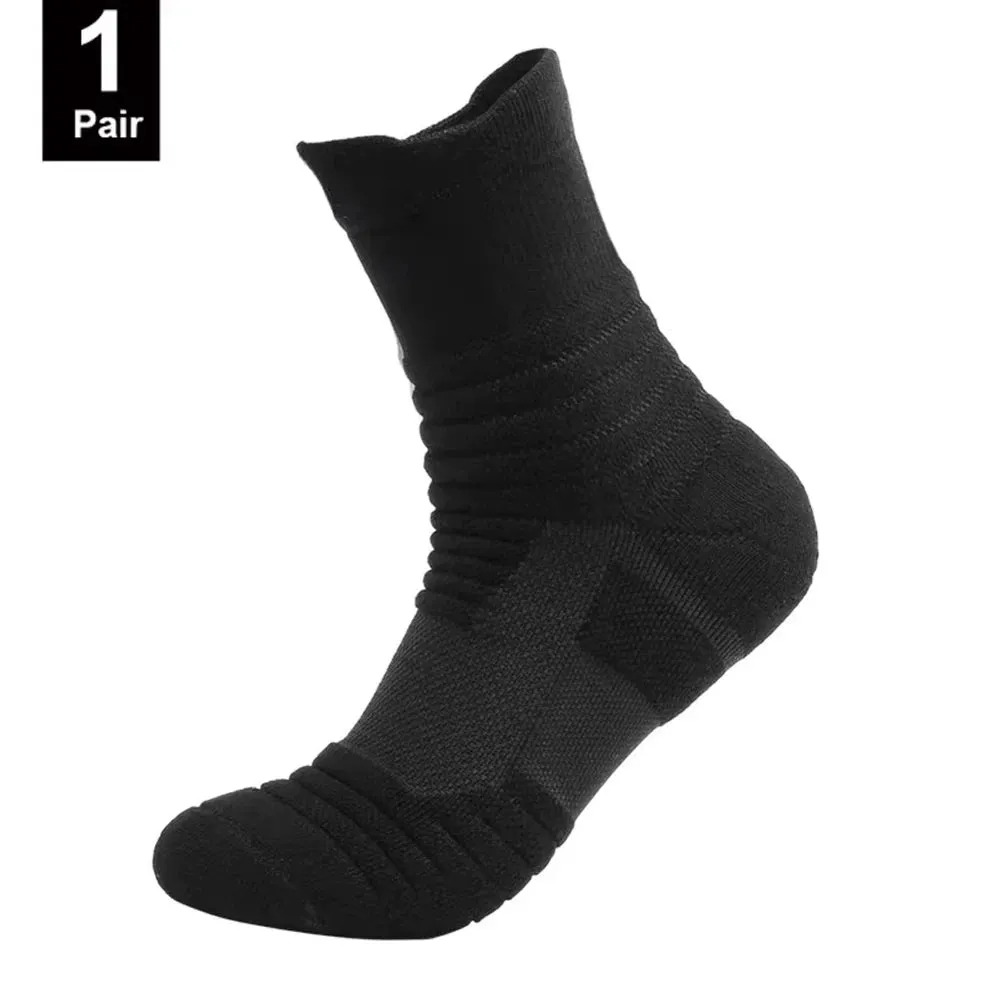 Anti-slip Football Cotton Sock Soccer Basketball Sport Socks Breathable Deodorous