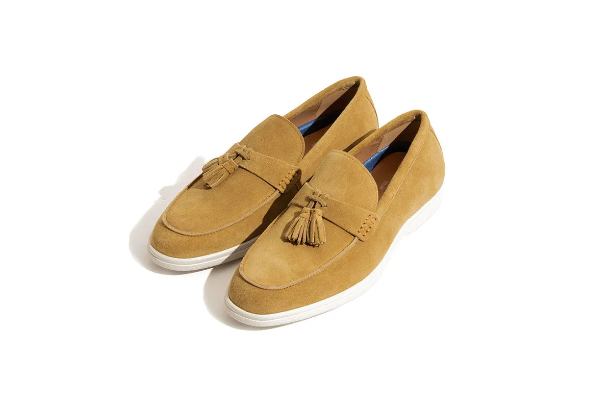 Ballou Suede Slip-on Loafer - Camel