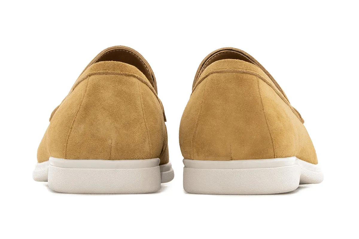 Ballou Suede Slip-on Loafer - Camel