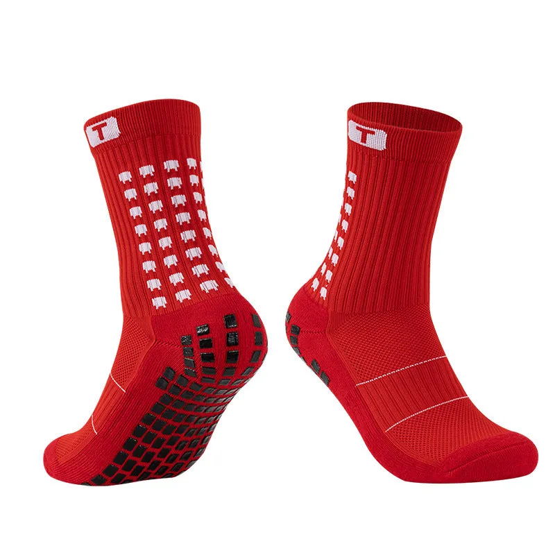 Basketball Dispensing Non-Slip Towel Bottom Football Socks