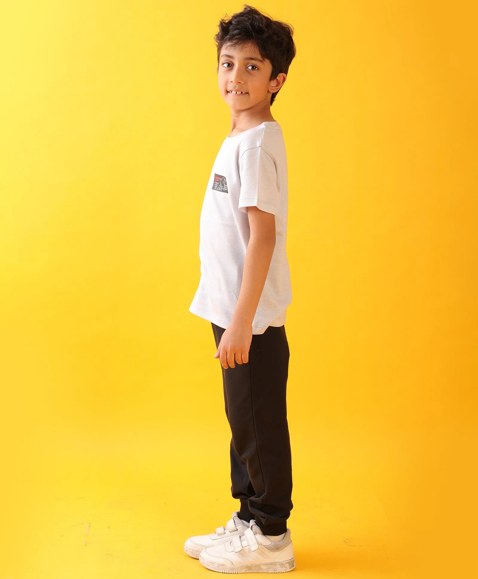 BASKETBALL GREY BLACK SUMMER JOGGER SET - GREY/BLACK