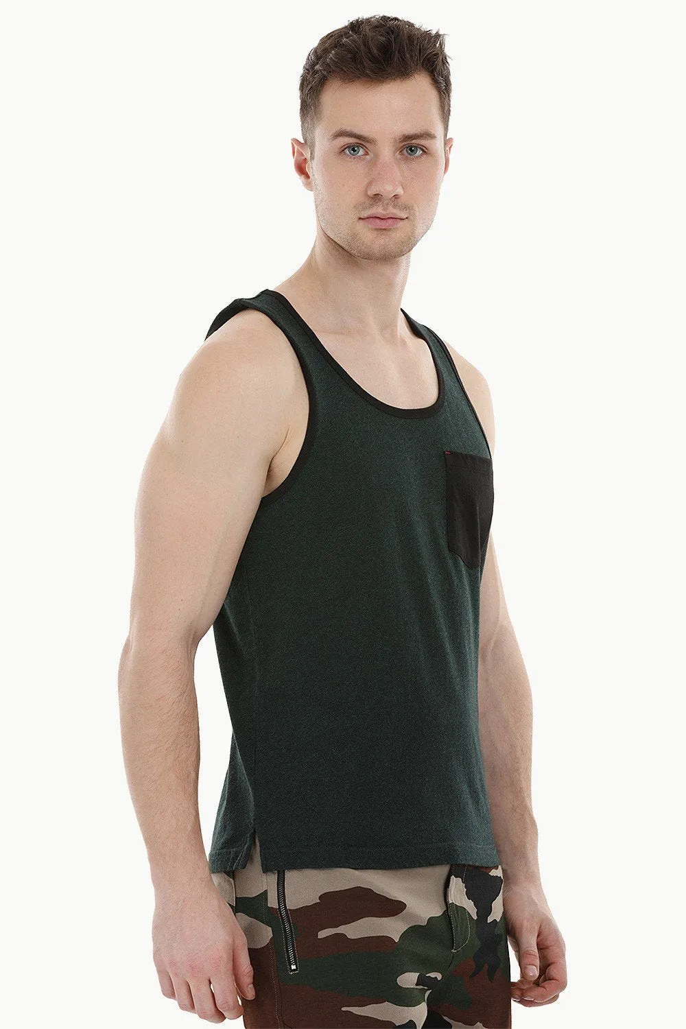 Bottle Green Summer Tank