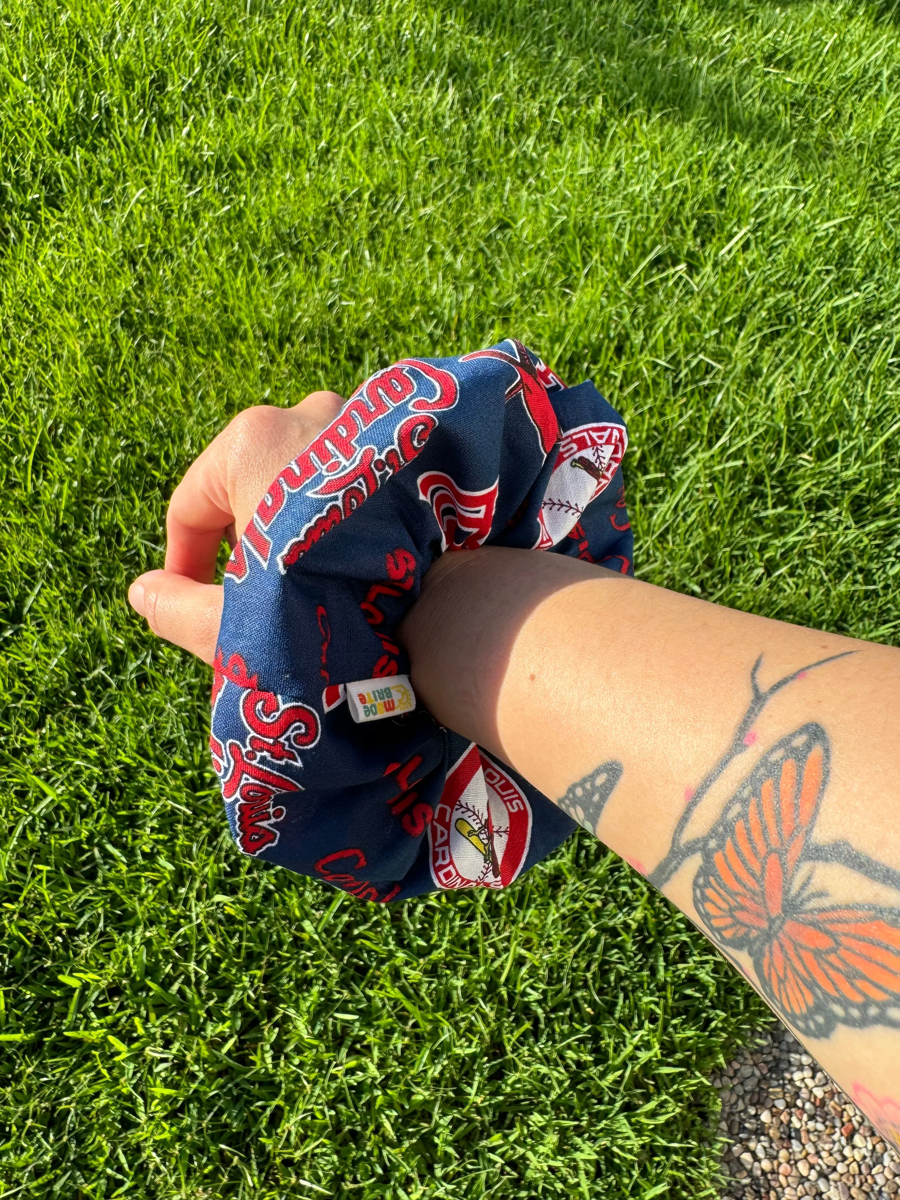 Cardinals Scrunchie Cardinals Hair Tie