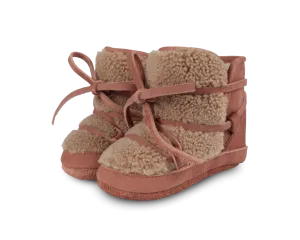 Cassi Booties | Walnut Nubuck