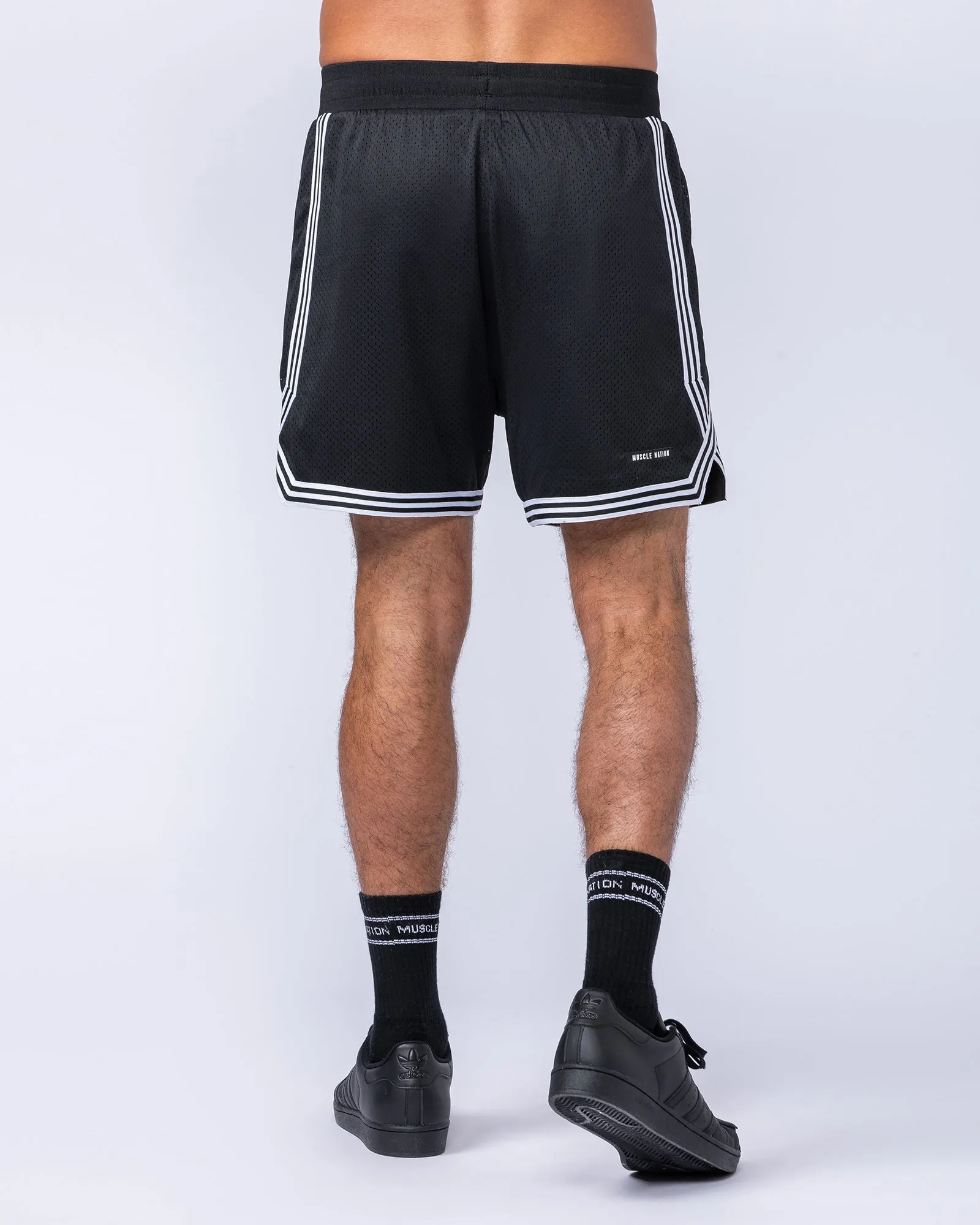 Courtside Basketball 5" Shorts - Black
