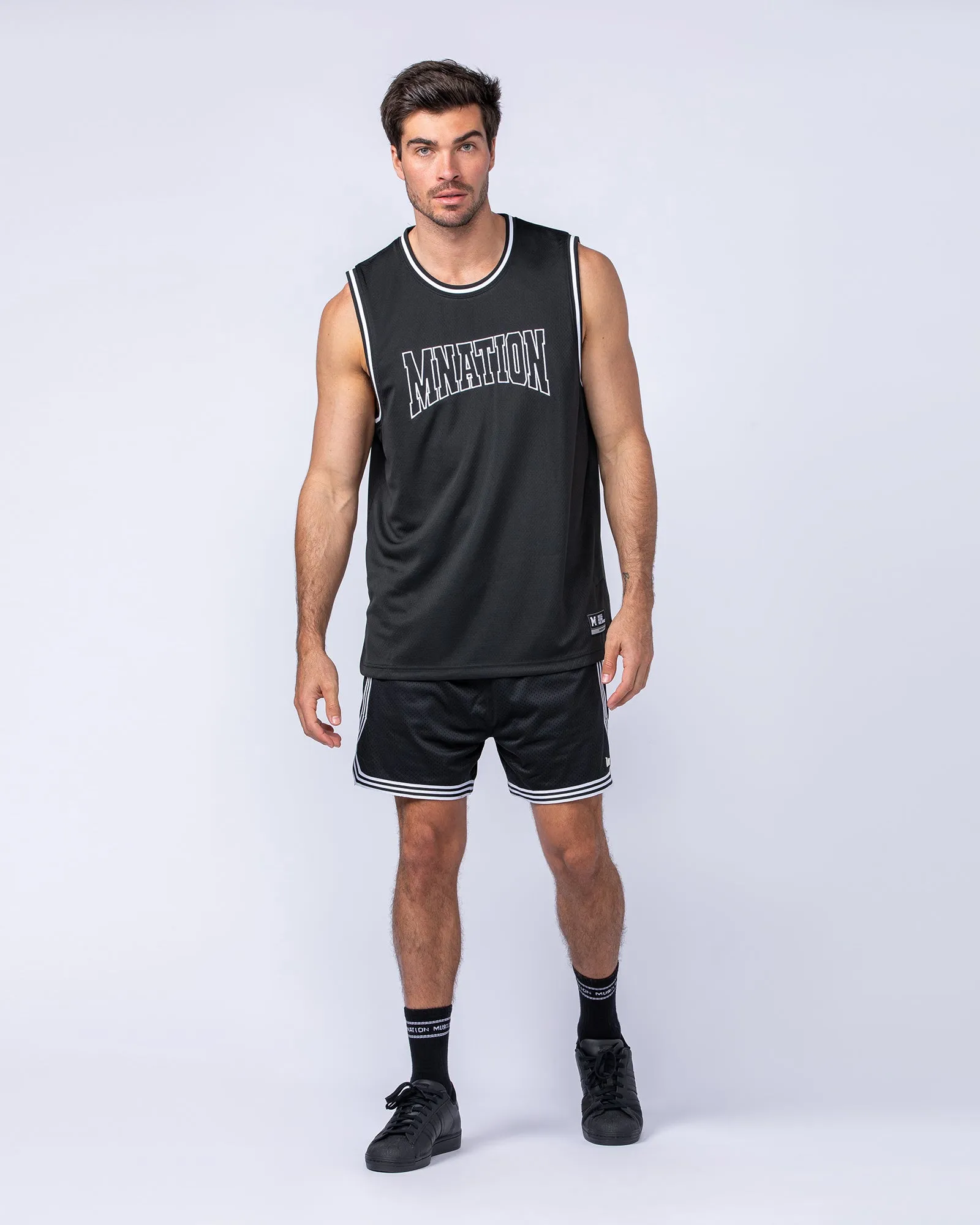 Courtside Basketball 5" Shorts - Black