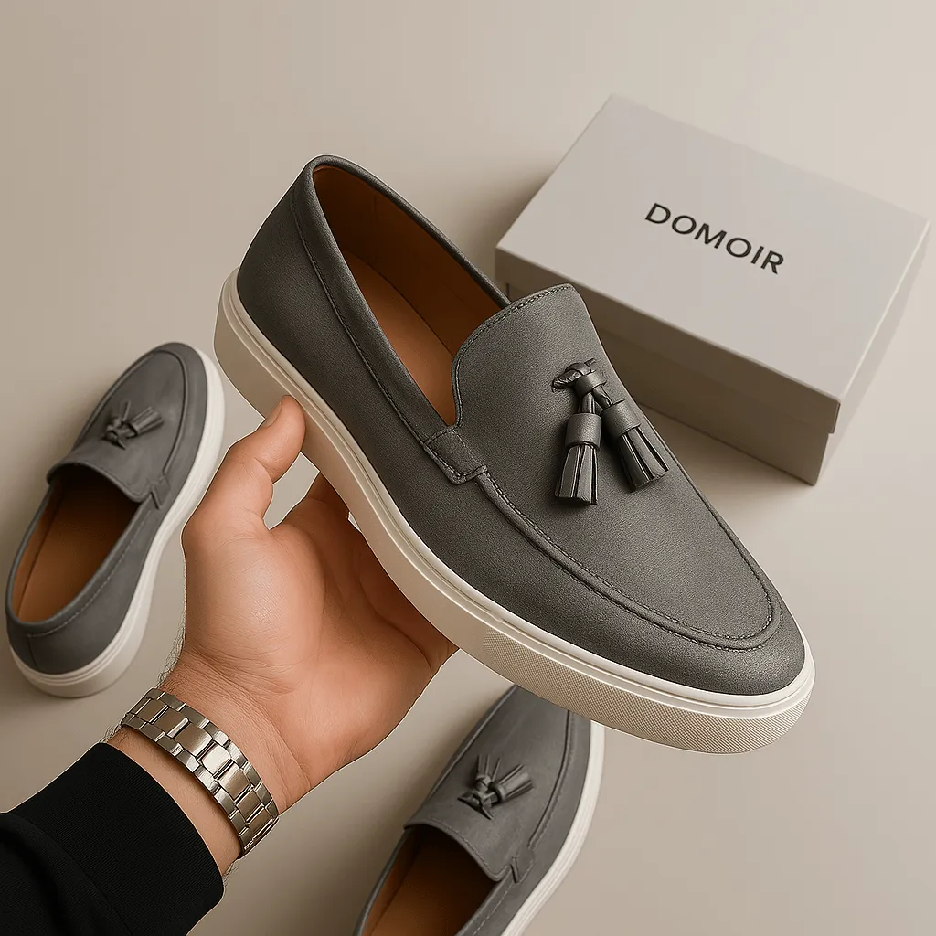 Domoir | Tassel Detail Slip-On Loafers