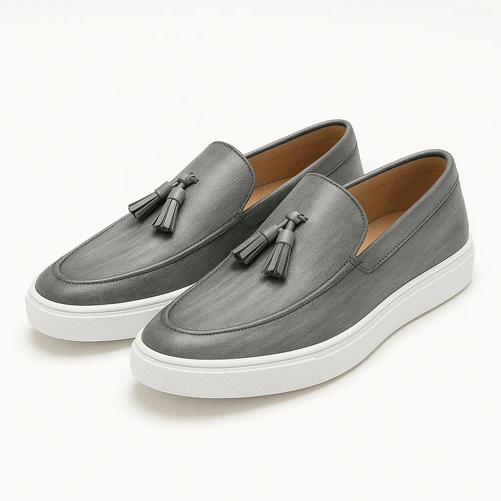Domoir | Tassel Detail Slip-On Loafers