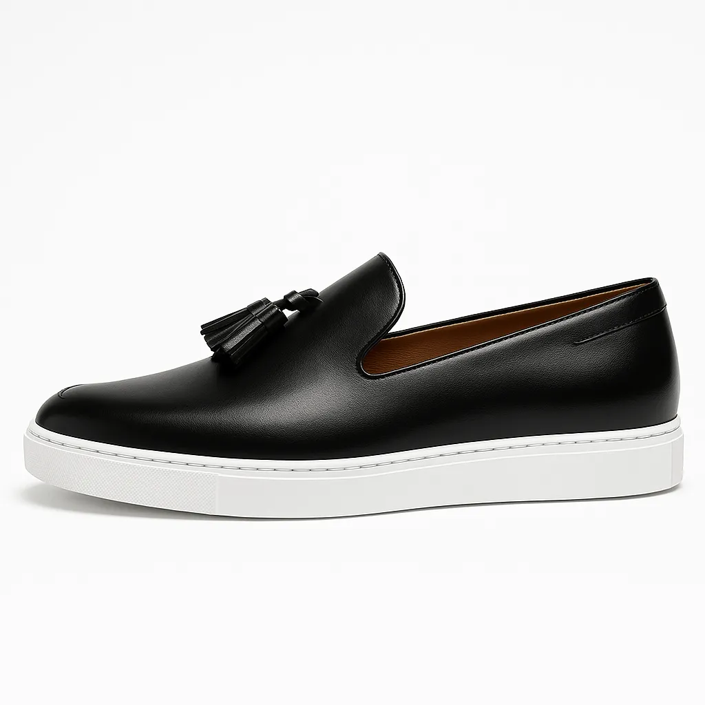 Domoir | Tassel Detail Slip-On Loafers