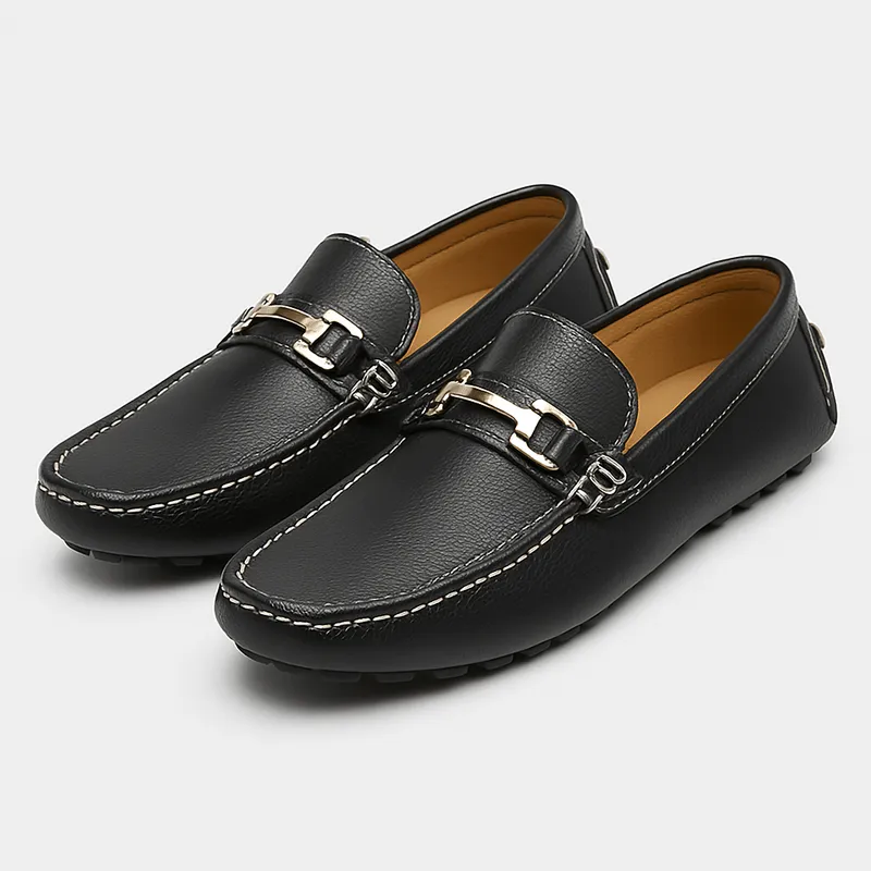 Domoir | Winstor Leather Loafers