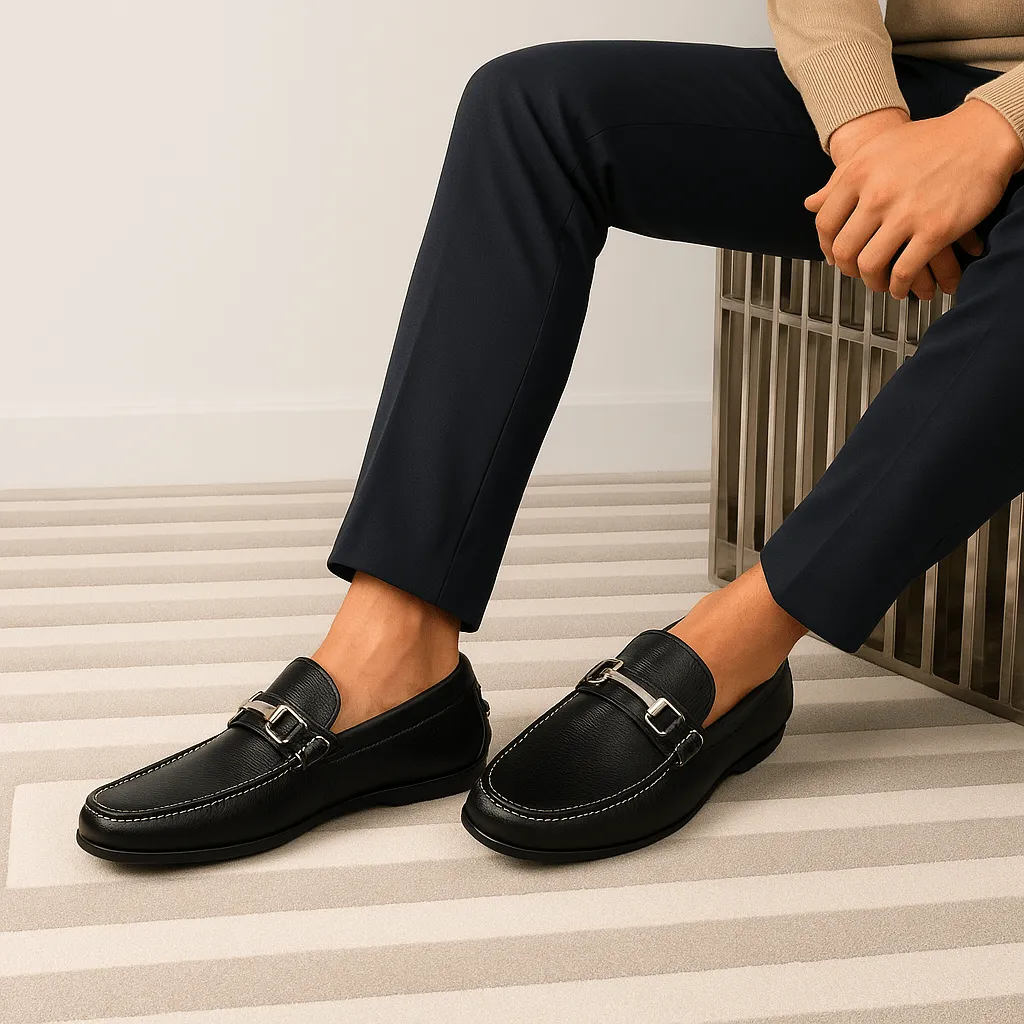 Domoir | Winstor Leather Loafers