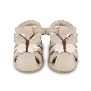 Duni Sky Sandals | Butterfly | Powder Metallic Nubuck