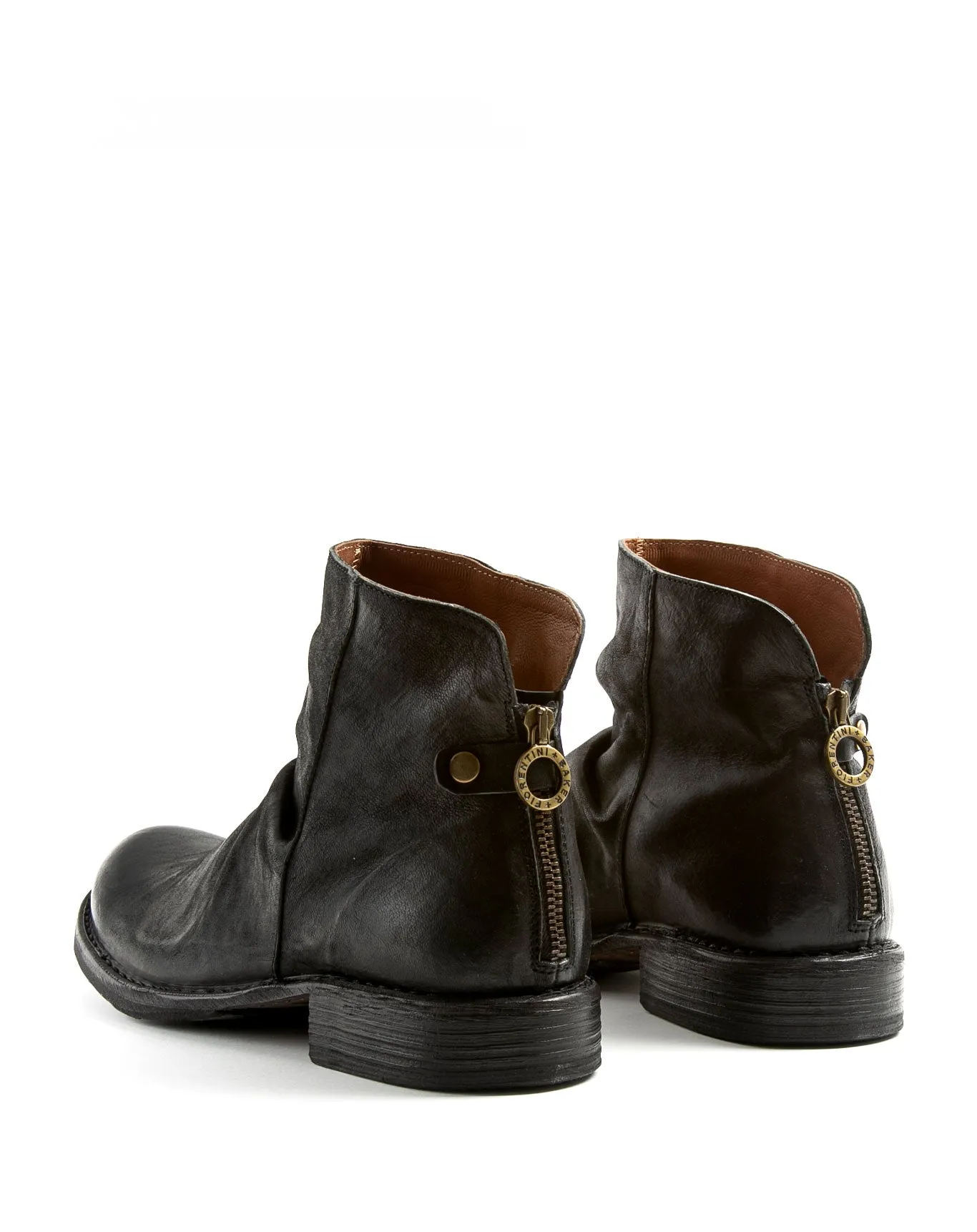 ELINA Black Leather Boots