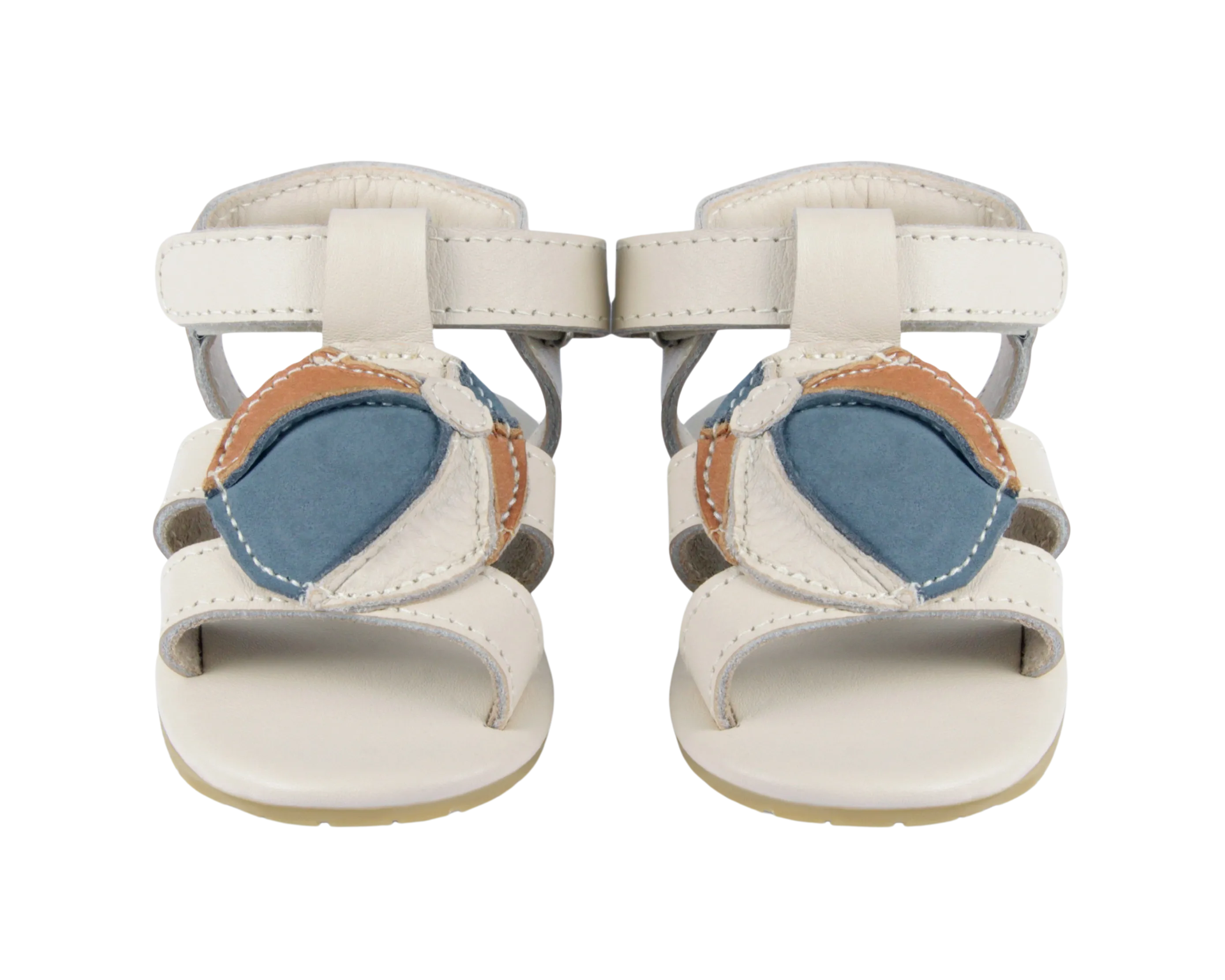 Flops Sandals | Beach Ball | Blue Stone Leather
