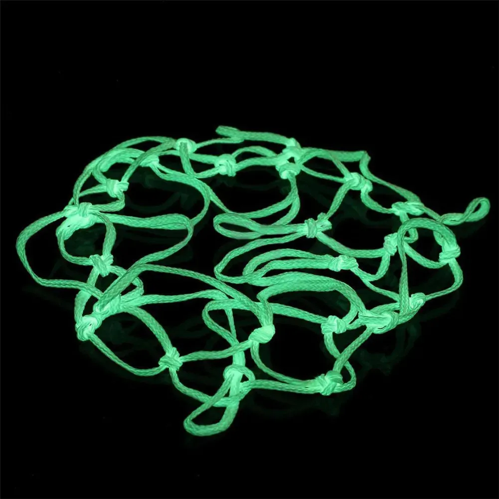Glow in the Dark Outdoor Sports Basketball High Strength Hoop Net Shoot Training for Kid
