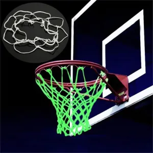 Glow in the Dark Outdoor Sports Basketball High Strength Hoop Net Shoot Training for Kid