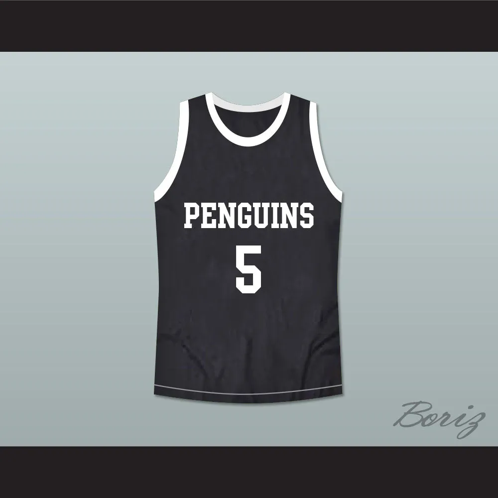 Hangin' with Mr. Cooper Reggie Miller 5 Oakbridge Penguins High School Basketball Jersey