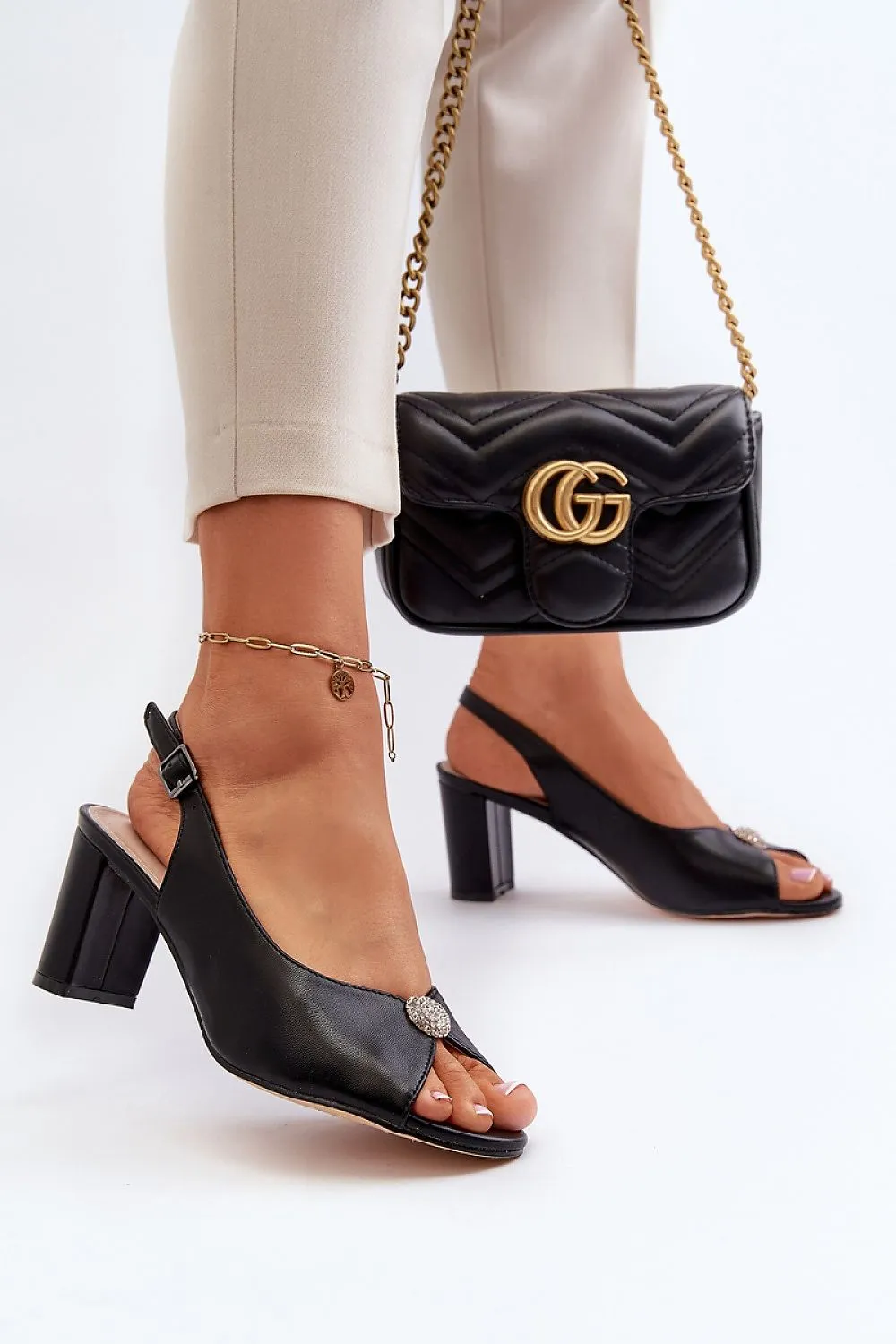Heel sandals