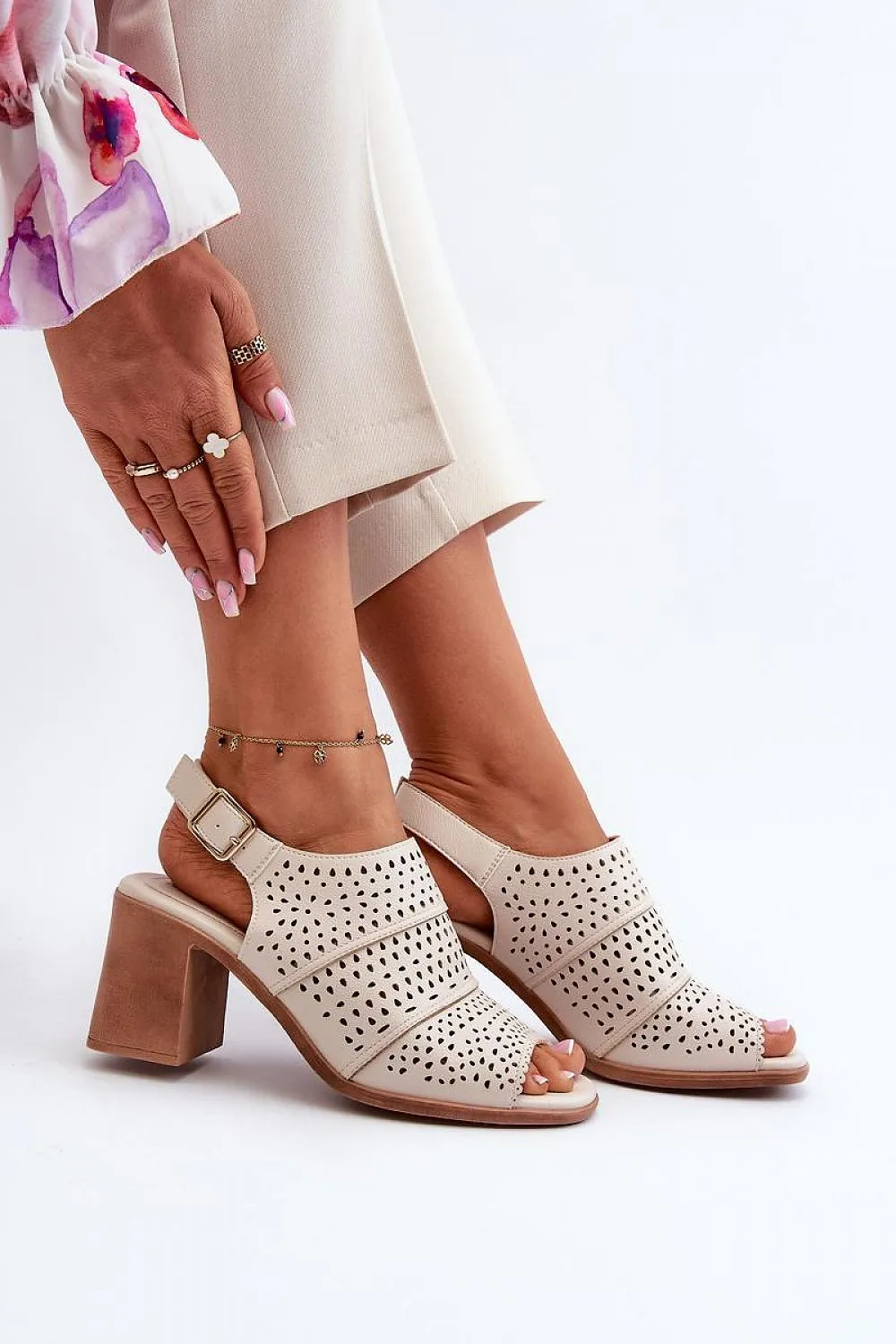 Heel sandals