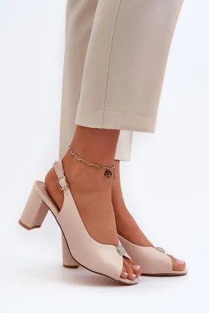Heel sandals