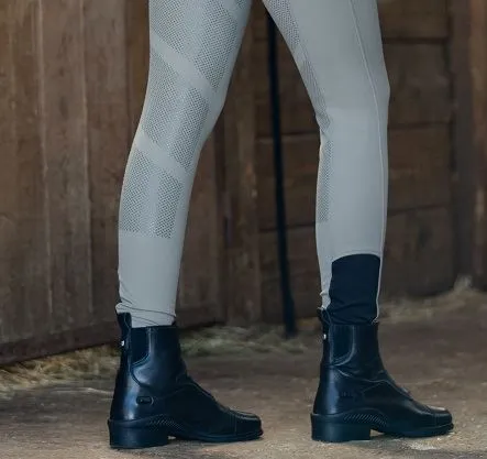 Horze Suffolk Zip Jodphur Boots Black