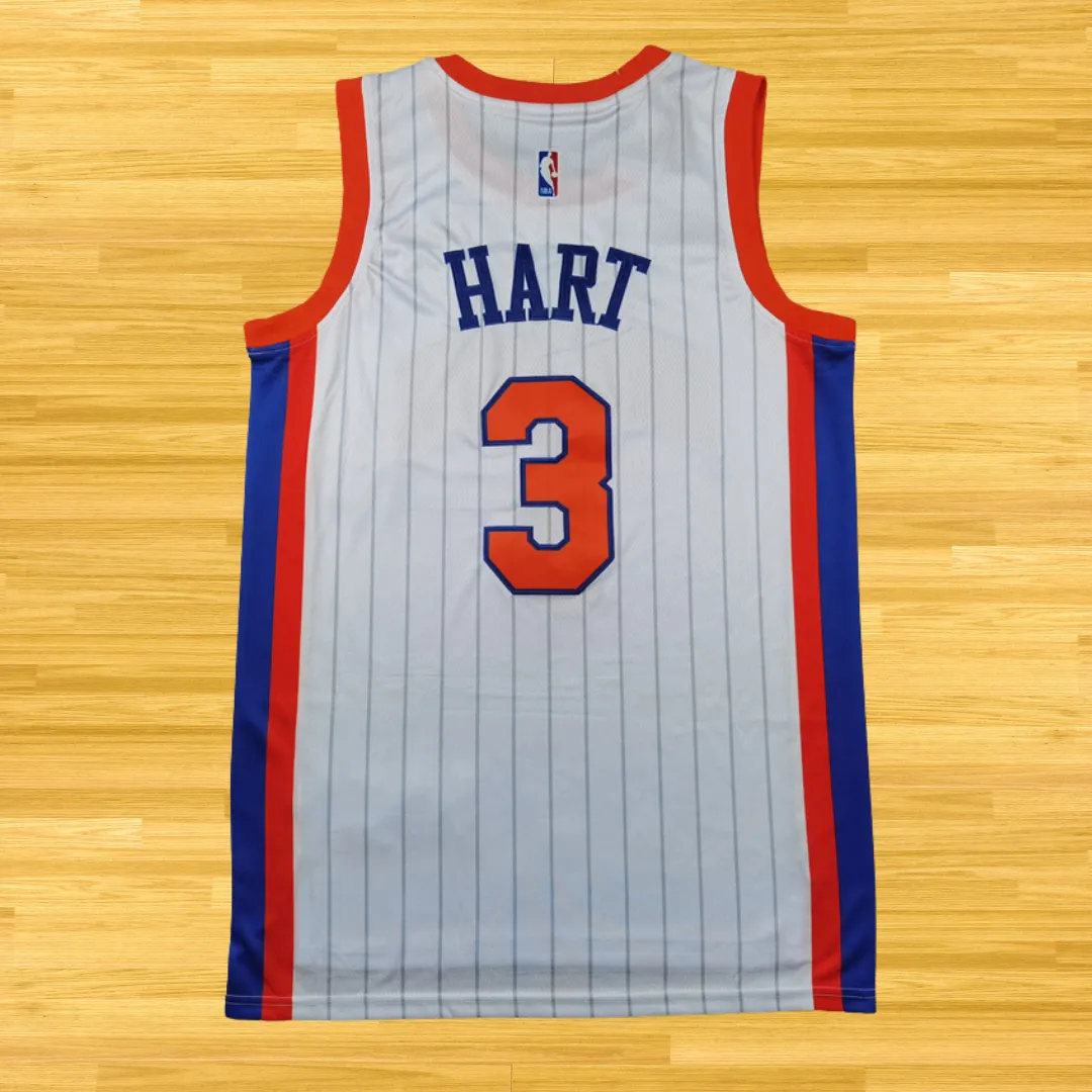 Knicks - Josh Hart  - 24/25 Jersey - White