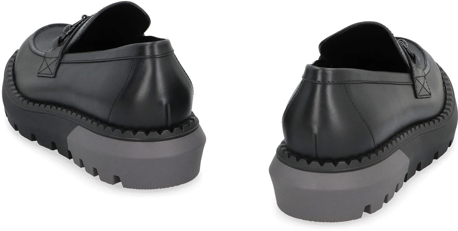 Leather loafers