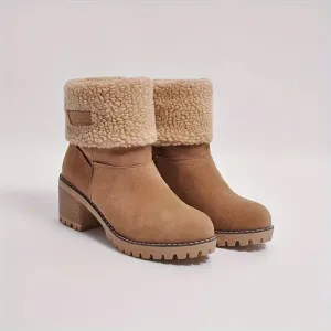 Lieke | Stylish Winter Boots with Wool