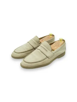 Loro Piana Beige Daily Walk Nappa Loafers