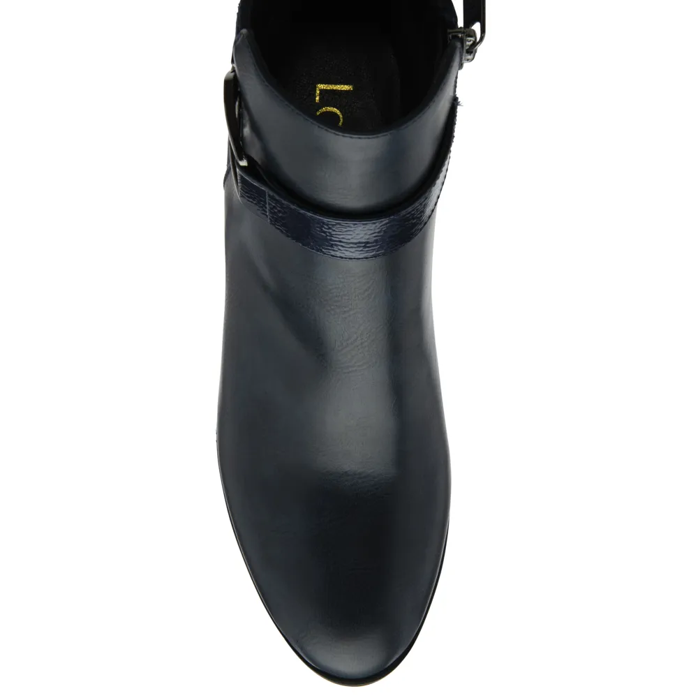 Lotus Adelaide Navy Ankle Boots