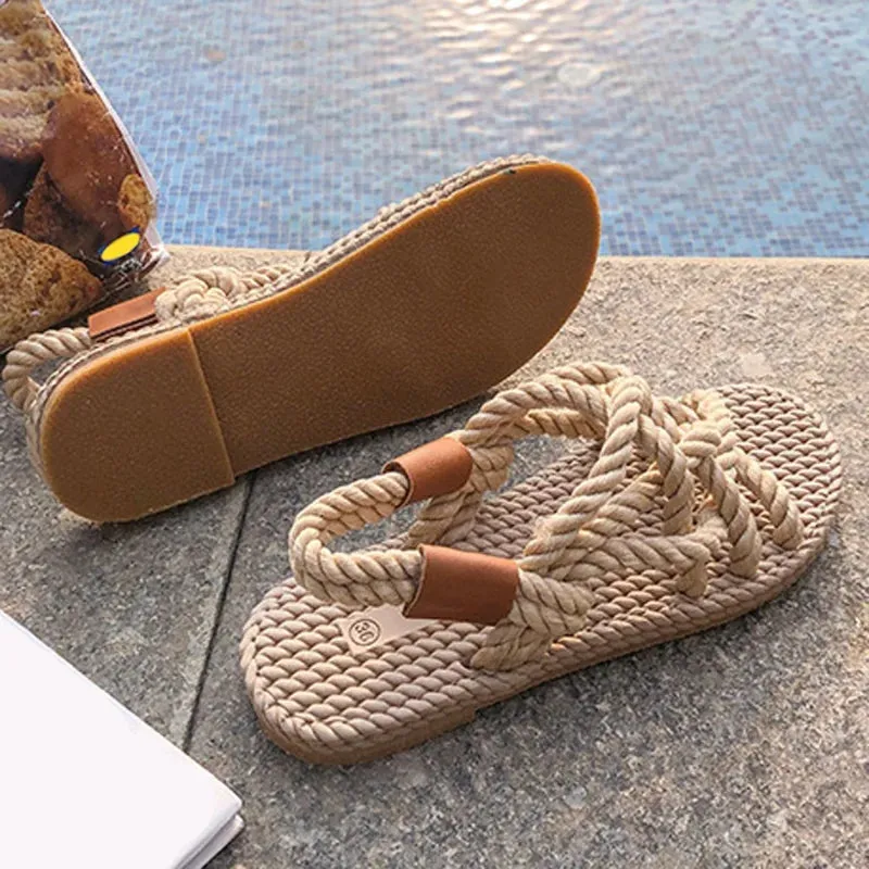 Mariner Braid Rope Sandals