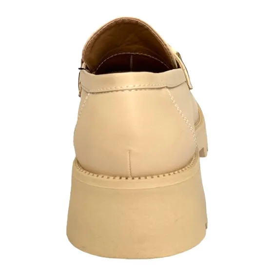 MELERI Women's Lug Sole Slip On Loafers