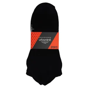 Men's 3PR Black Sports Trainer Socks