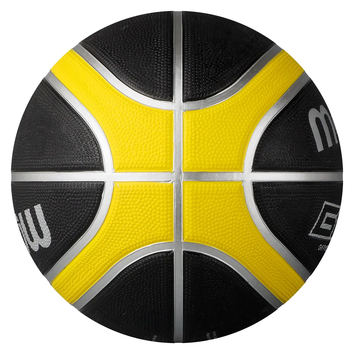 Molten BGR7 Basketball (Black/Yellow) (Size 7)