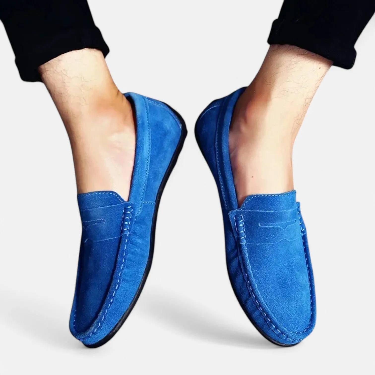 Monacogents | Casual Suede Slip-on Loafers