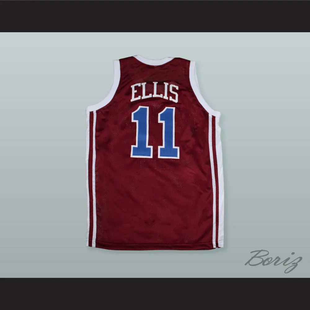 Monta Ellis 11 Lanier High School Bulldogs Maroon Basketball Jersey