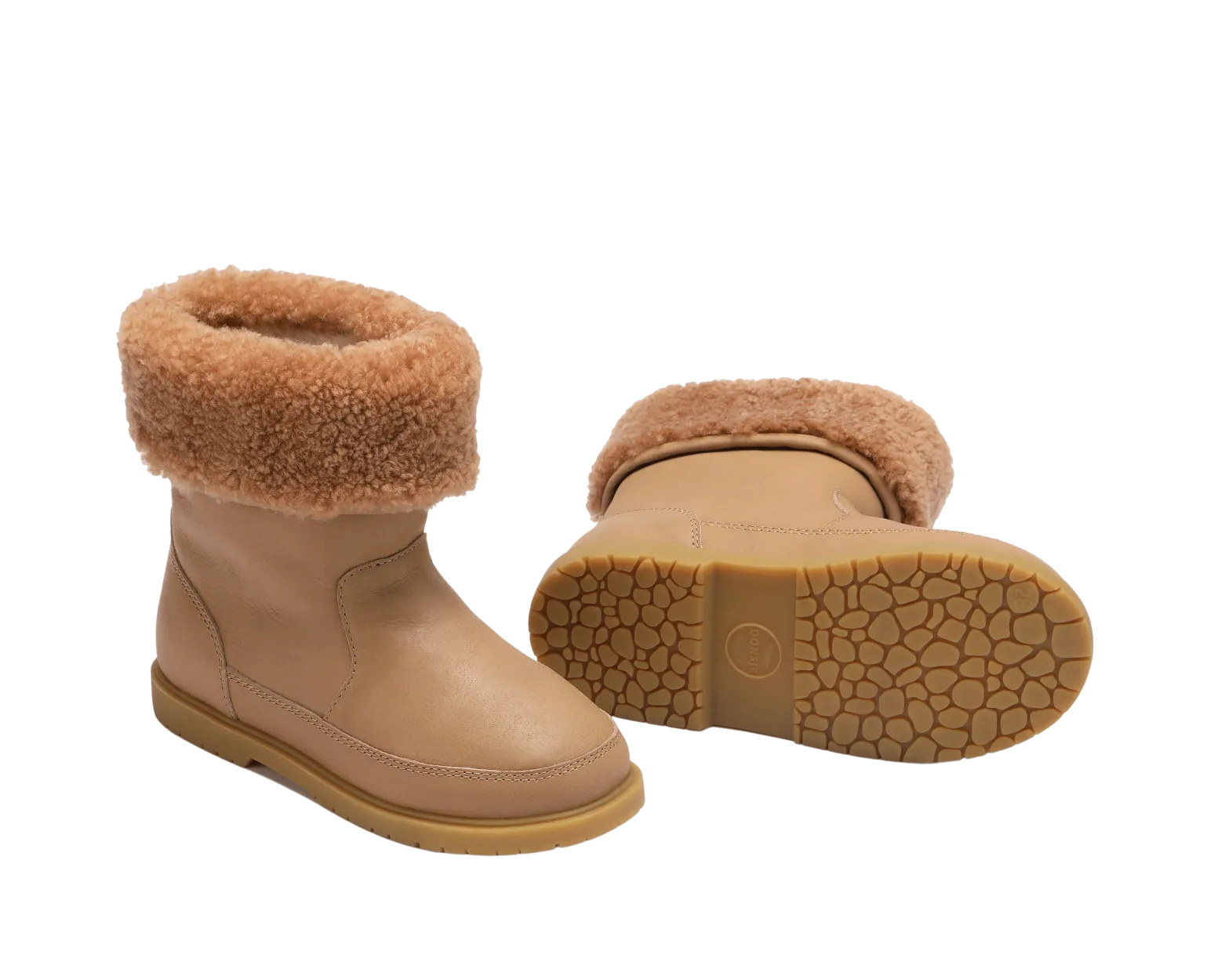 Nold Boots | Beige Leather