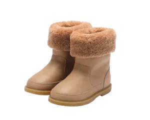Nold Boots | Beige Leather