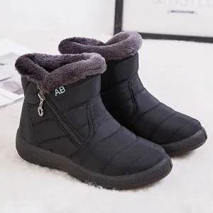Padded ankle boots