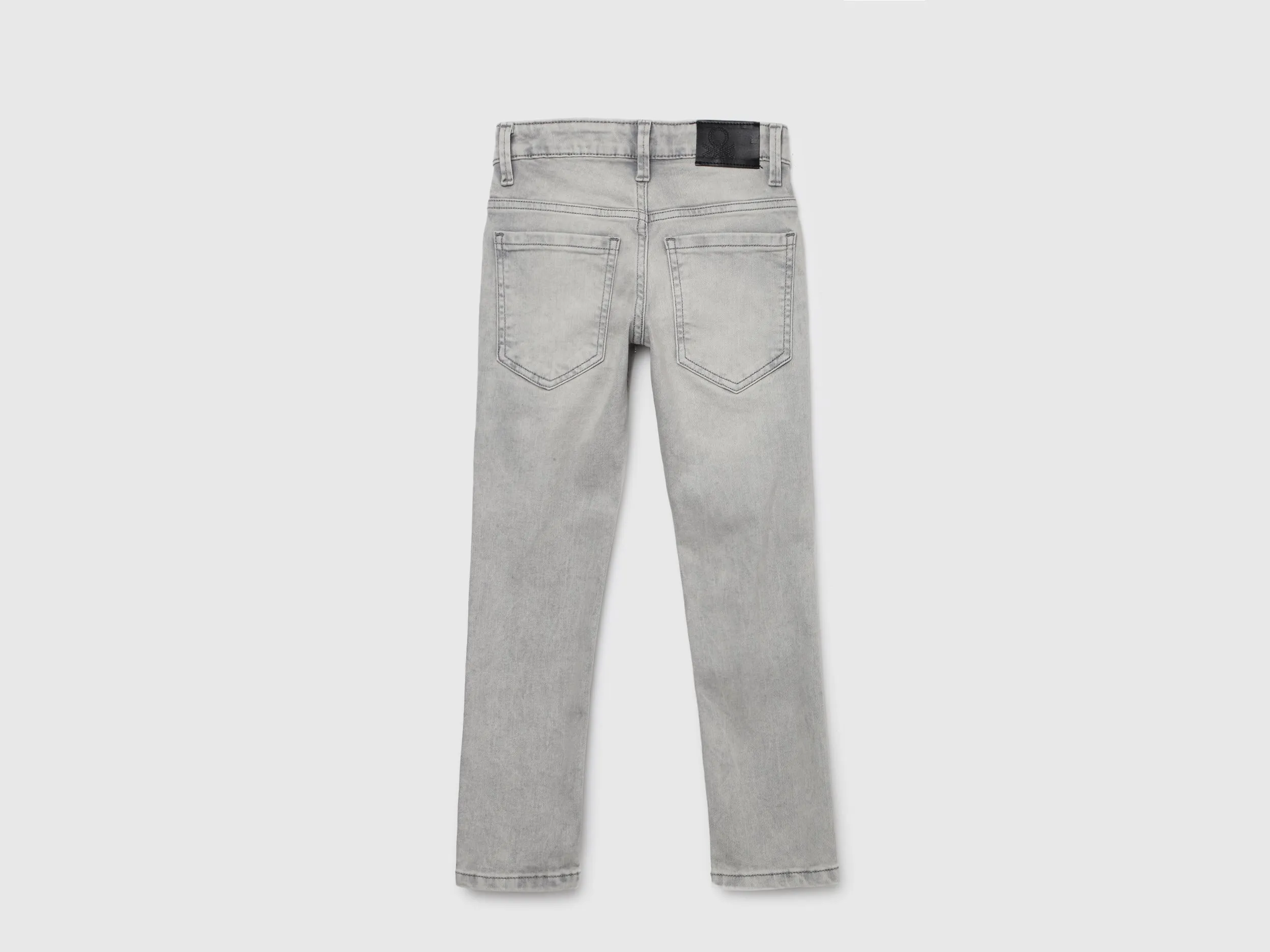 Printed Clean Look Slim-Fit Jeans