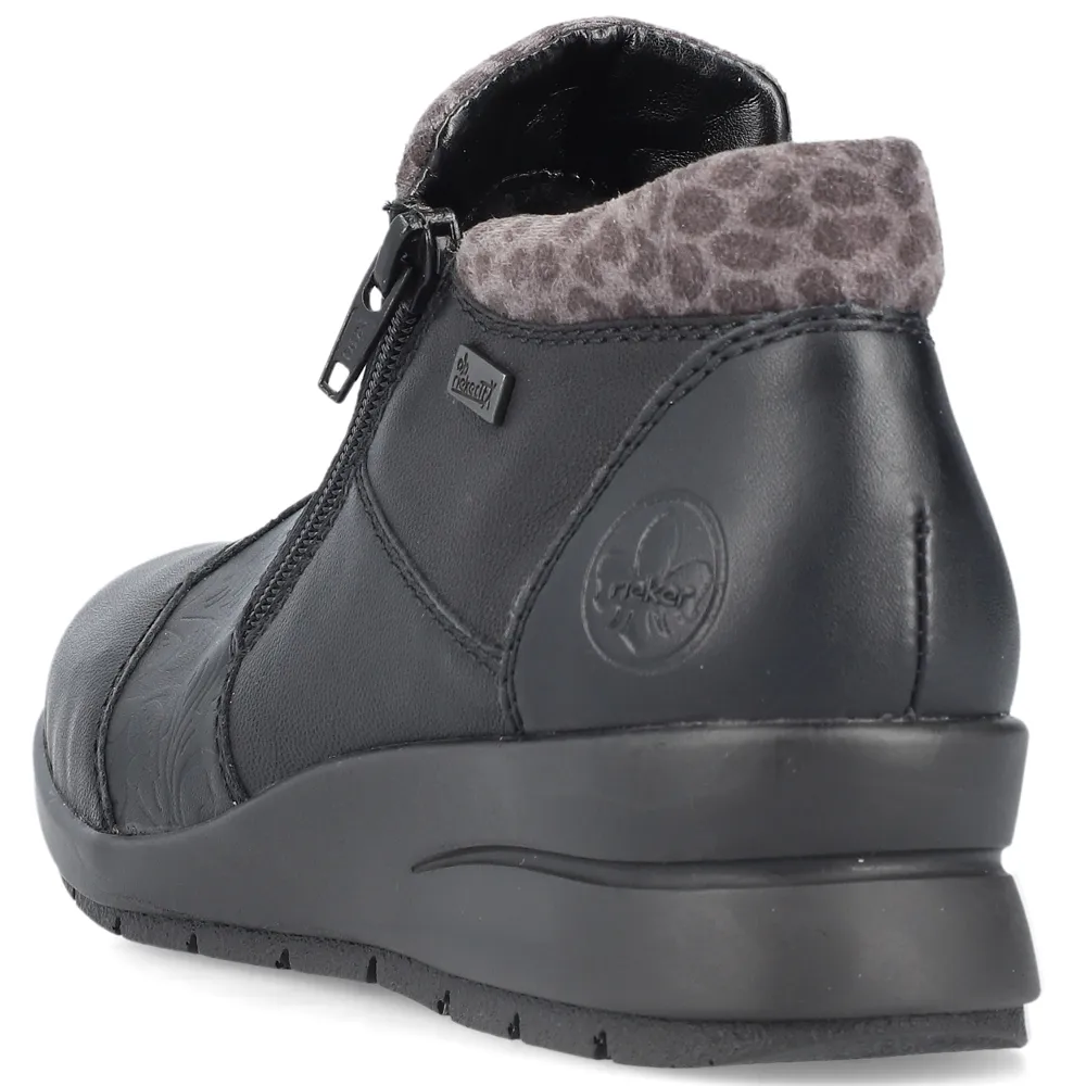 Rieker L4881-01 (Membrane) Black Boots
