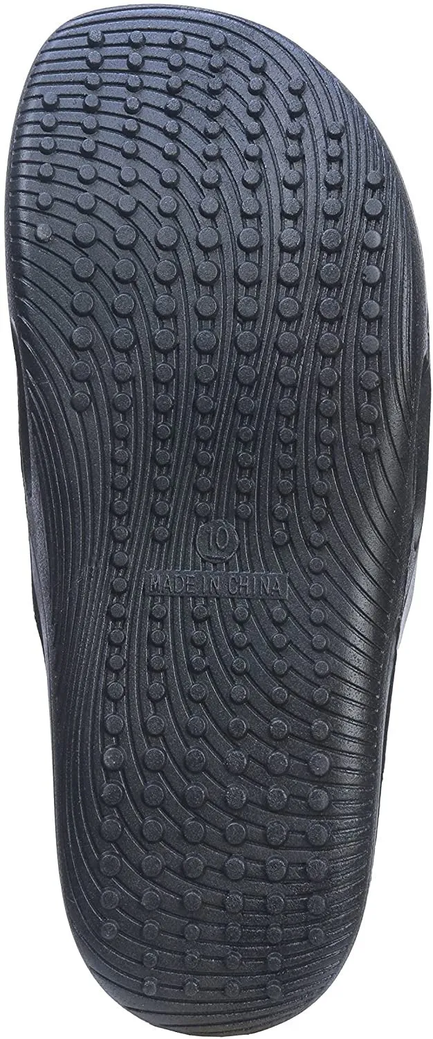 Roxoni Men's Comfort Open Toe Slide Sandals, Anti Skid Rubber Sole, -sizes 8 to 13 -style #1245