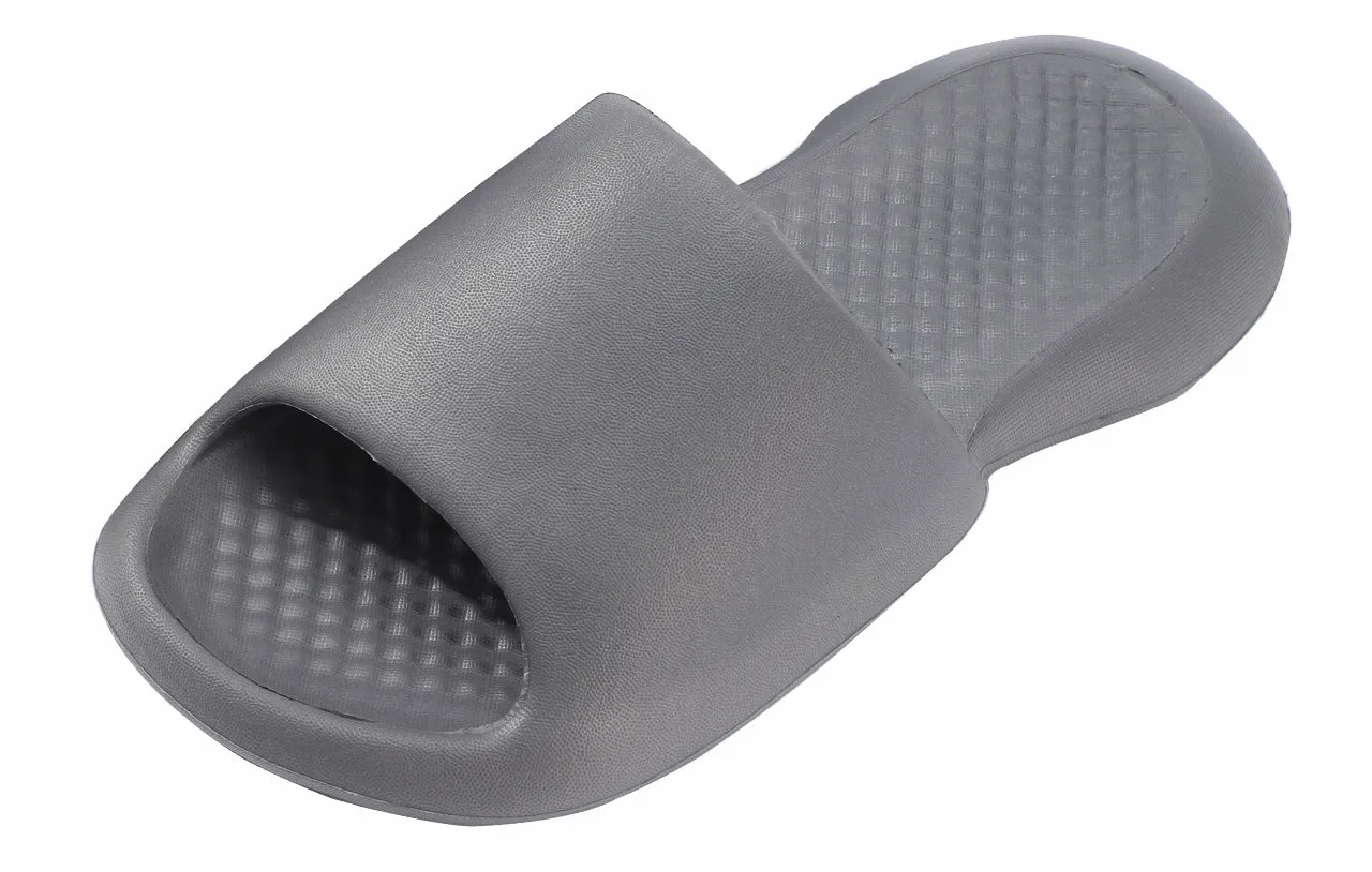 Roxoni Men's Solid Slipon Sports Casual Comfort Soft Breathable Slippers