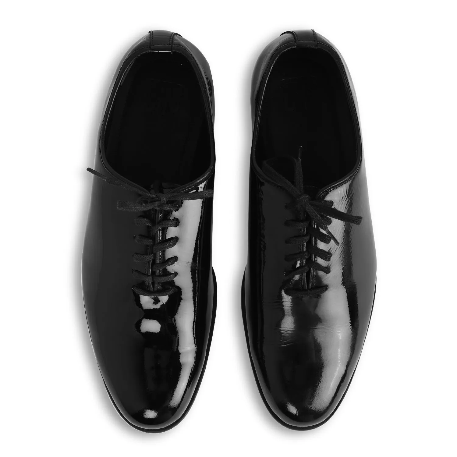 Smith Black Patent Shoes For Men