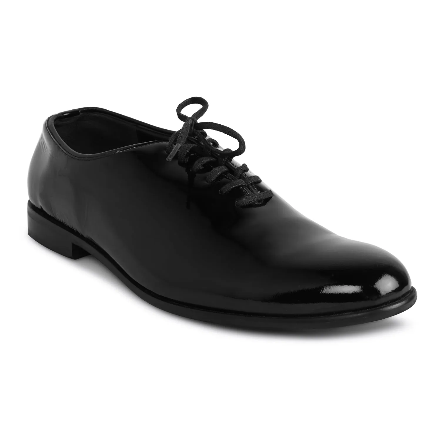 Smith Black Patent Shoes For Men