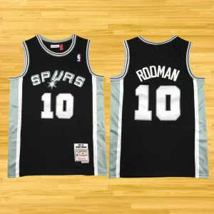 Spurs - Dennis Rodman - Retro Jersey - Black