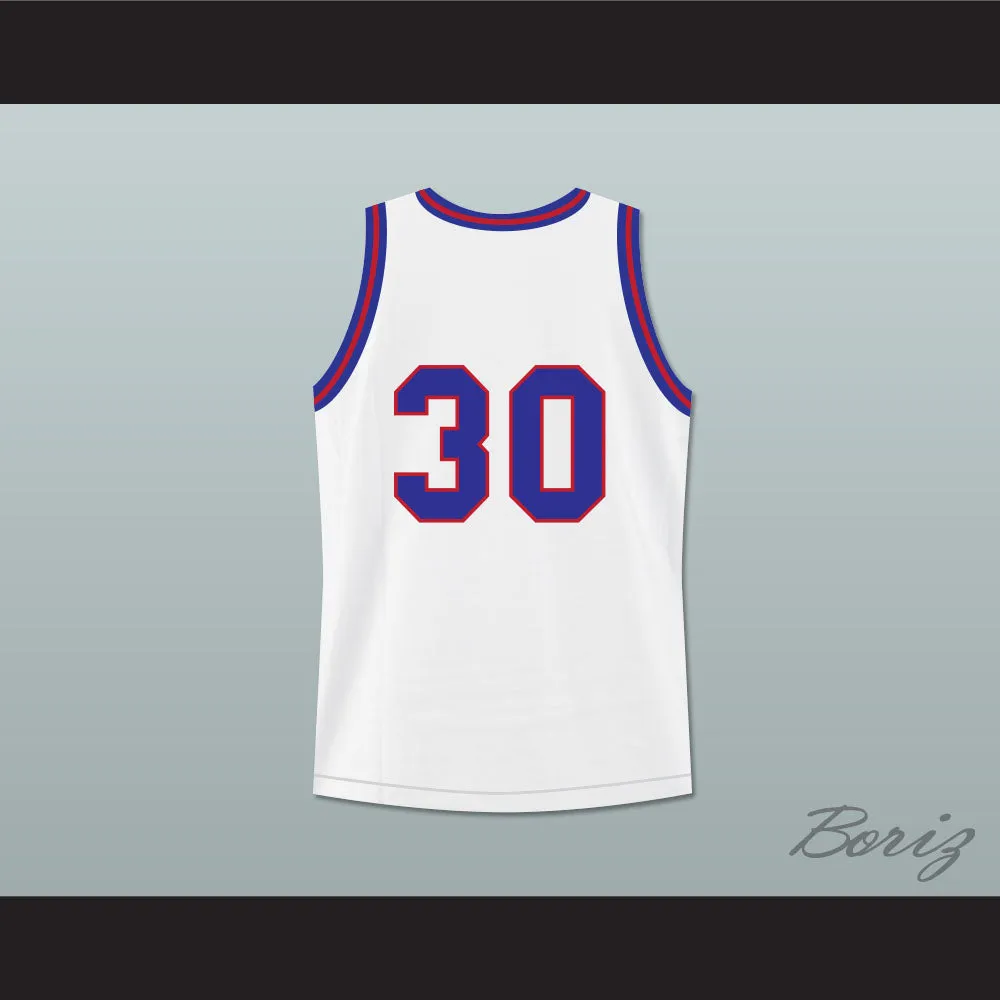 Stephen Curry 30 Charlotte Christian High School Knights White Basketball Jersey 1